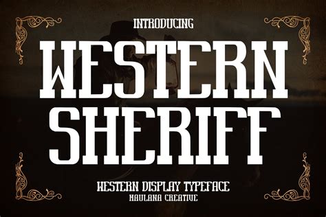 sheriff fonts